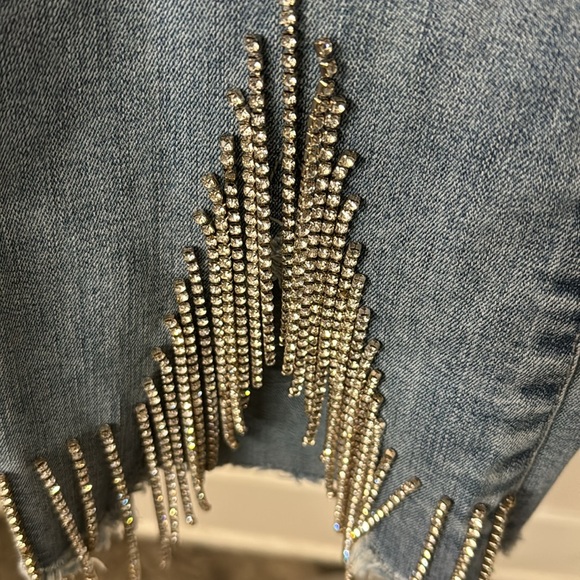 Forever 21 EUC Rhinestones Jeans - Picture 9 of 17